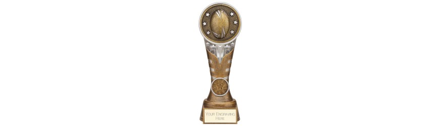 IKON RUGBY AWARD - 4 SIZES - 15CM TO 22.5CM IKON RUGBY AWARD - 4 SIZES - 15CM TO 22.5CM